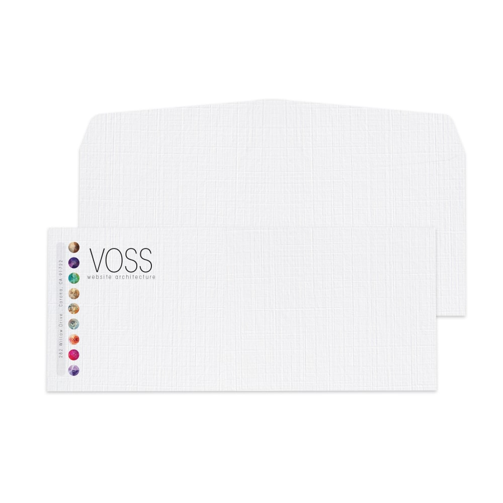 Custom #10, Full-Color Flat Print Envelopes, 4-1/8" x