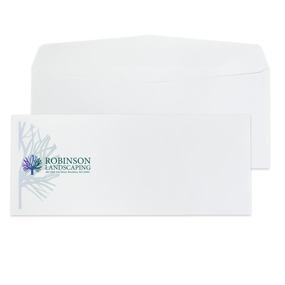 Custom #10, Full-Color, Standard Business Envelopes, 4-1/8"