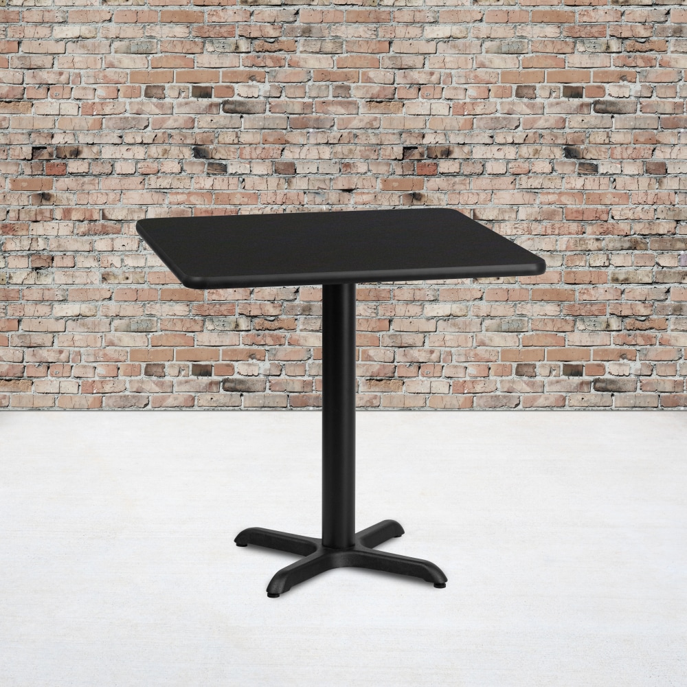Flash Furniture Square Hospitality Table With X-Style Base,