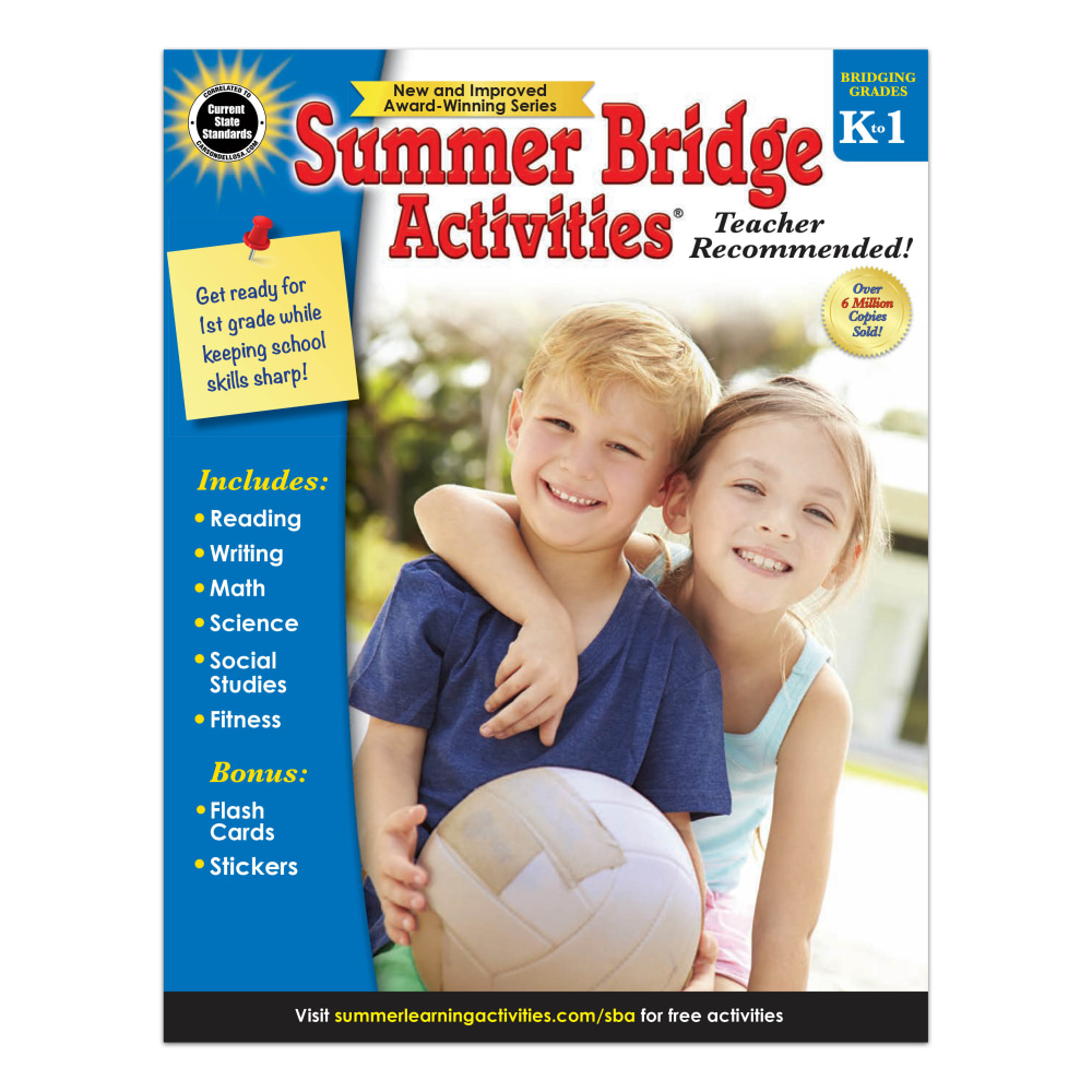 Carson-Dellosa Summer Bridge Activities Workbook, 2nd Edition,