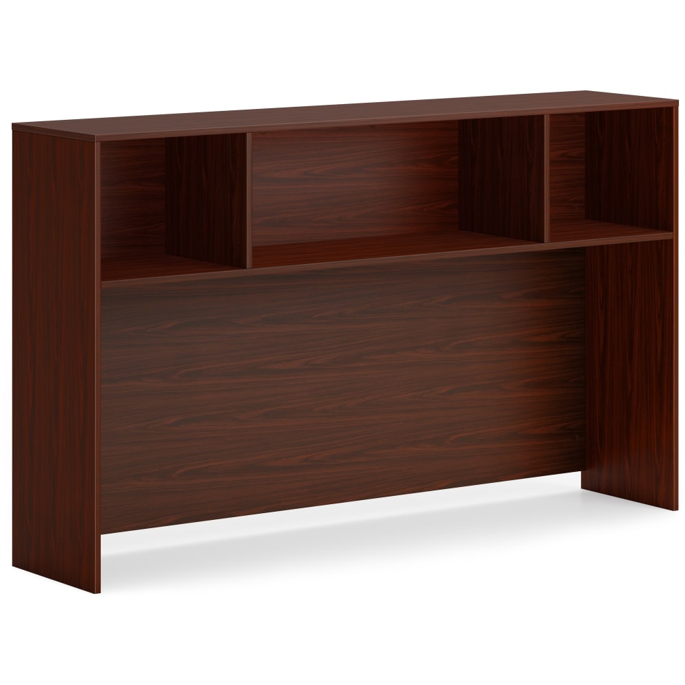 HON® Mod 66"W Desk Hutch, Traditional Mahogany