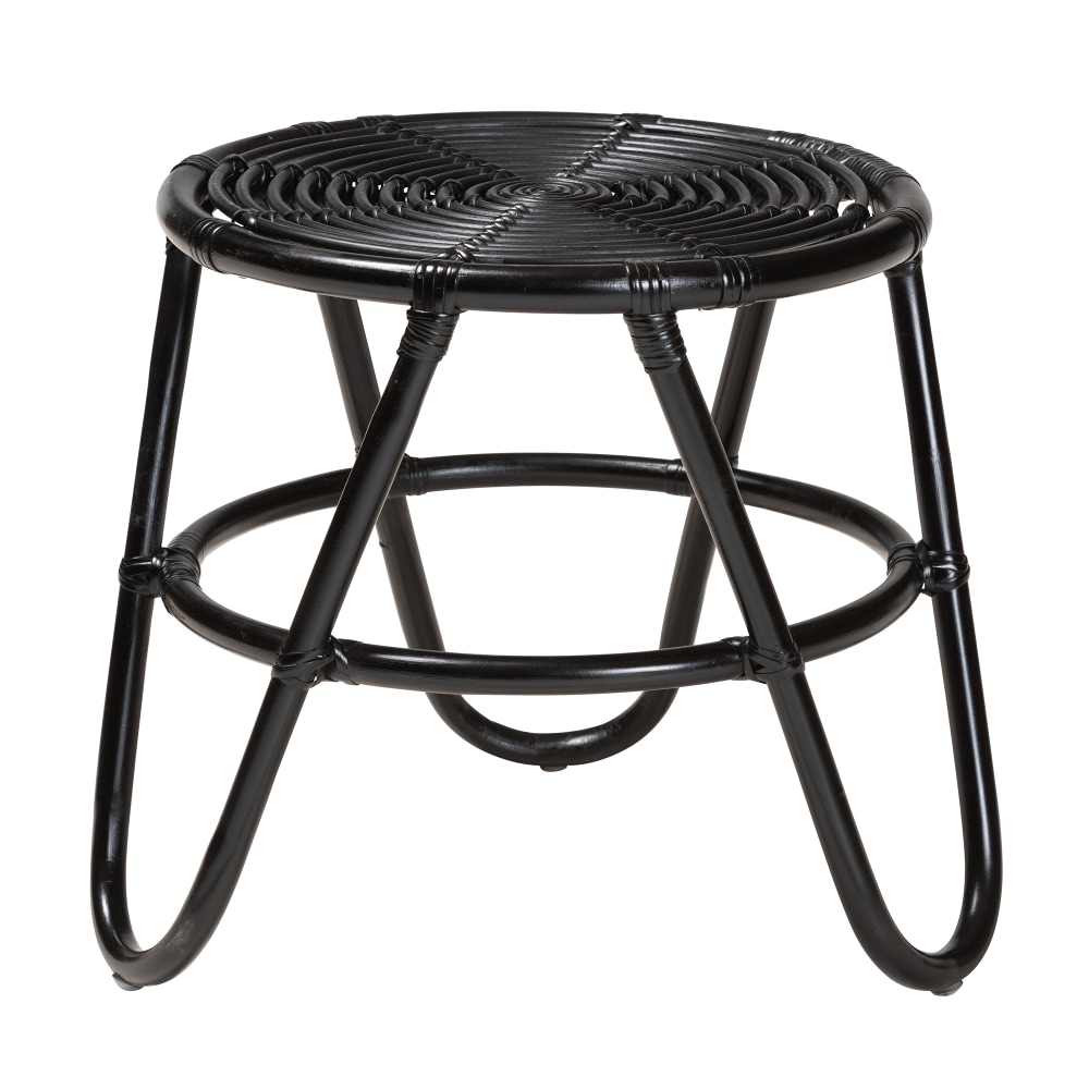 bali & pari Pertessa Rattan End Table, 17-3/4"H