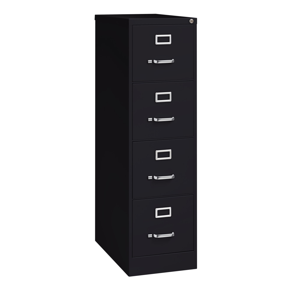 WorkPro 26 1/2"D 4-Drawer Letter-Size Vertical File Cabinet,