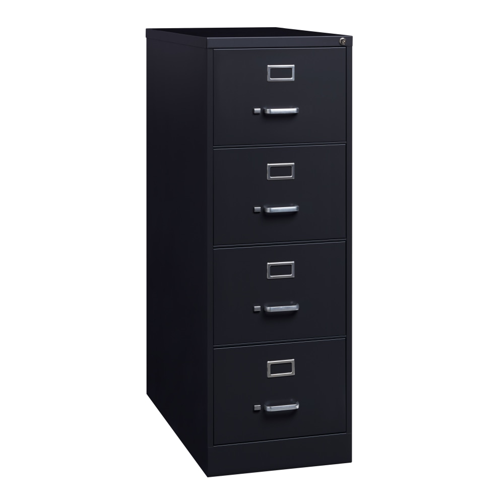 WorkPro® 26-1/2"D Vertical 4-Drawer Legal-Size File Cabinet,