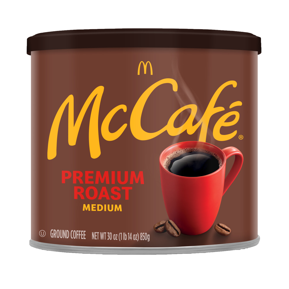 McCafe Ground Coffee, Premium Roast, Arabica, 1.87 Lb