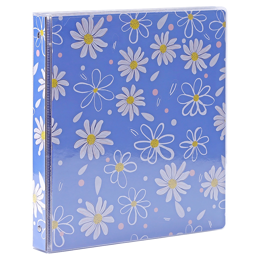 Office Depot® Brand Fashion 3-Ring Binder, 1" Round
