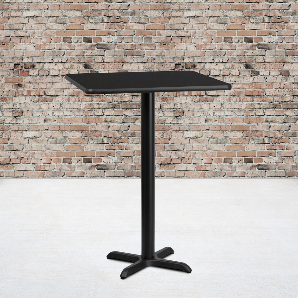Flash Furniture Laminate Square Table Top With Bar-Height