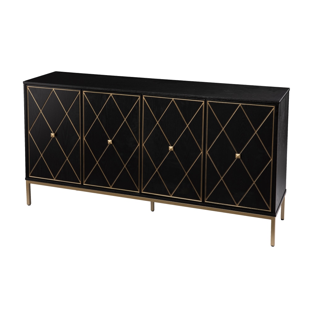 SEI Furniture Marradi 62"W Sideboard Cabinet With Storage,