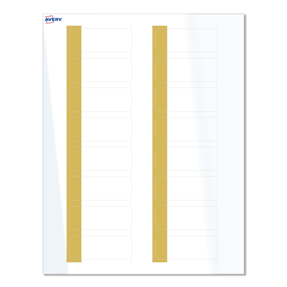 Avery® Print-To-The-Edge Labels With Sure Feed® Technology,