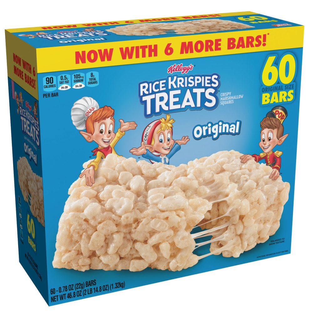 Kellogg&#x27;s® Rice Krispies Treats® Original Bars, 0.78 Oz,