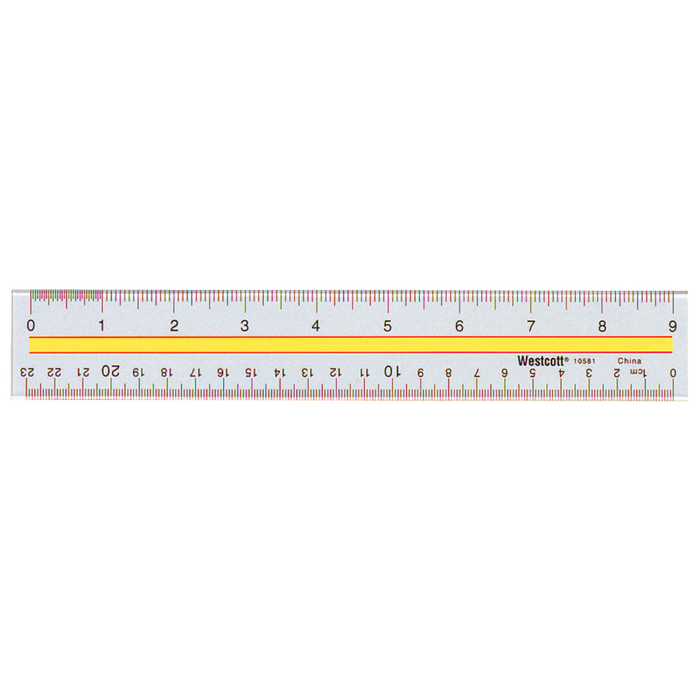 Westcott® Highlighting Ruler, 15"