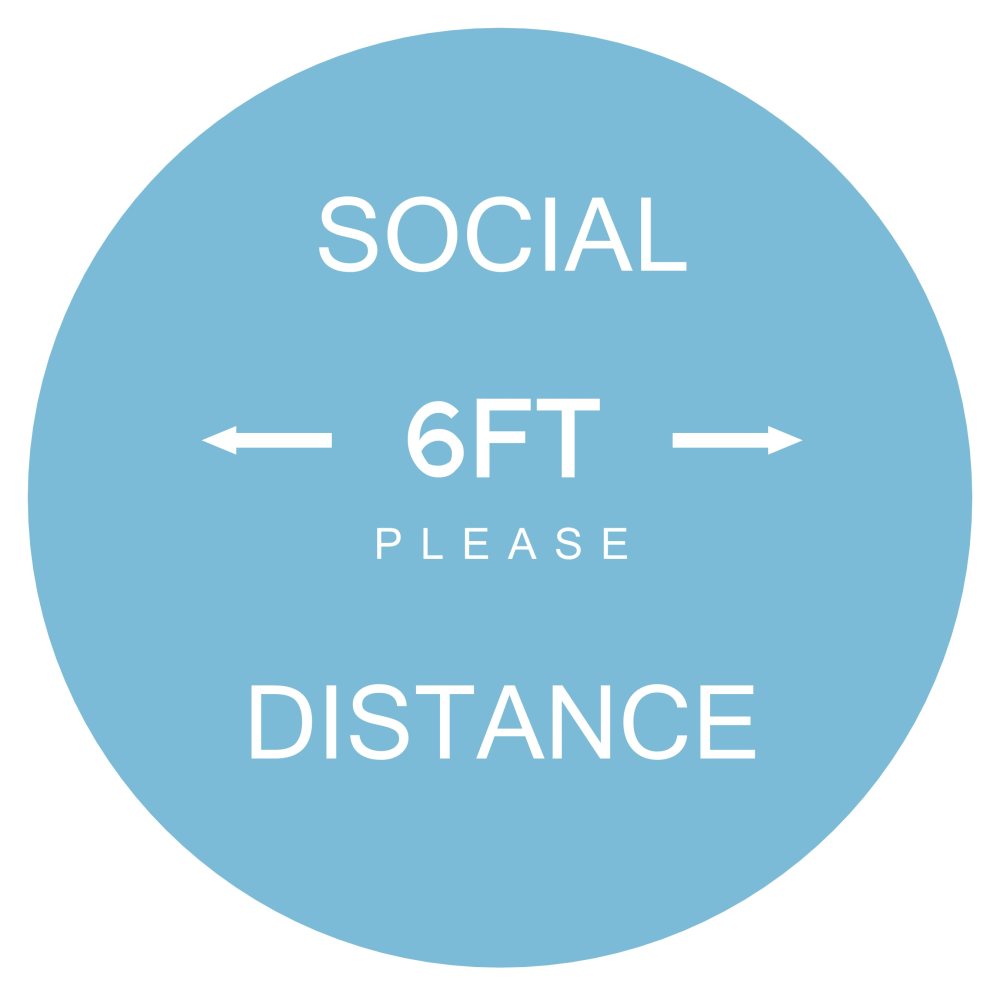 Custom Floor Decals, Circular