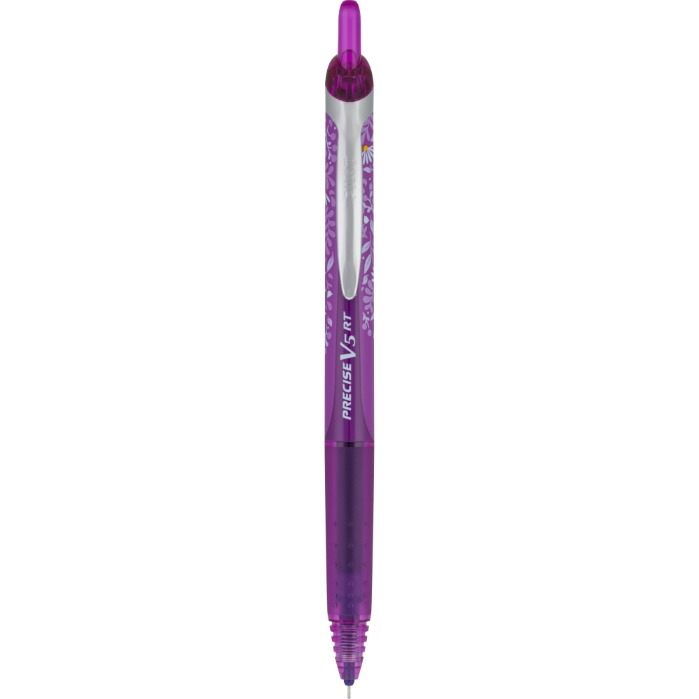 Pilot Precise V5 RT Floral Rollerball Pen, Extra