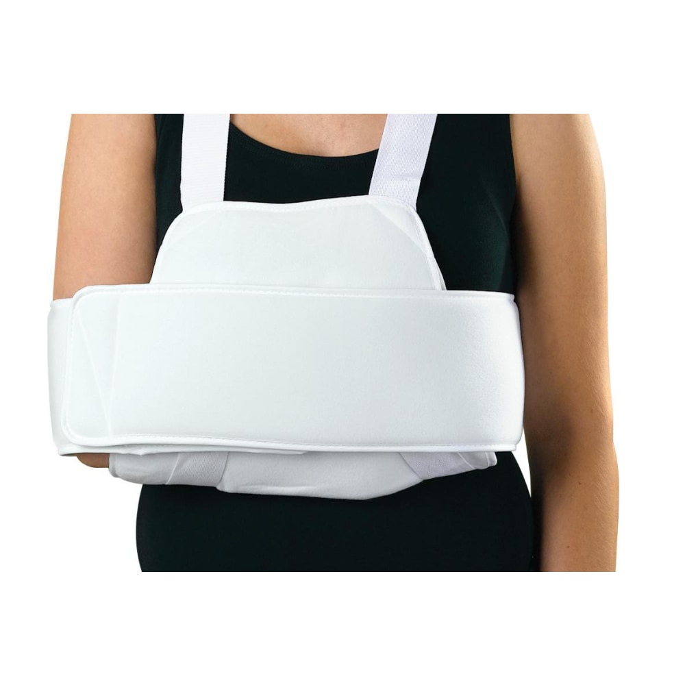 Medline Sling And Swathe Shoulder Immobilizer, Large/XL, White