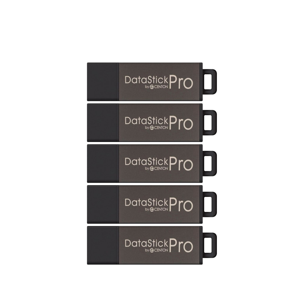 Centon DataStick Pro USB Flash Drives, USB 2.0,