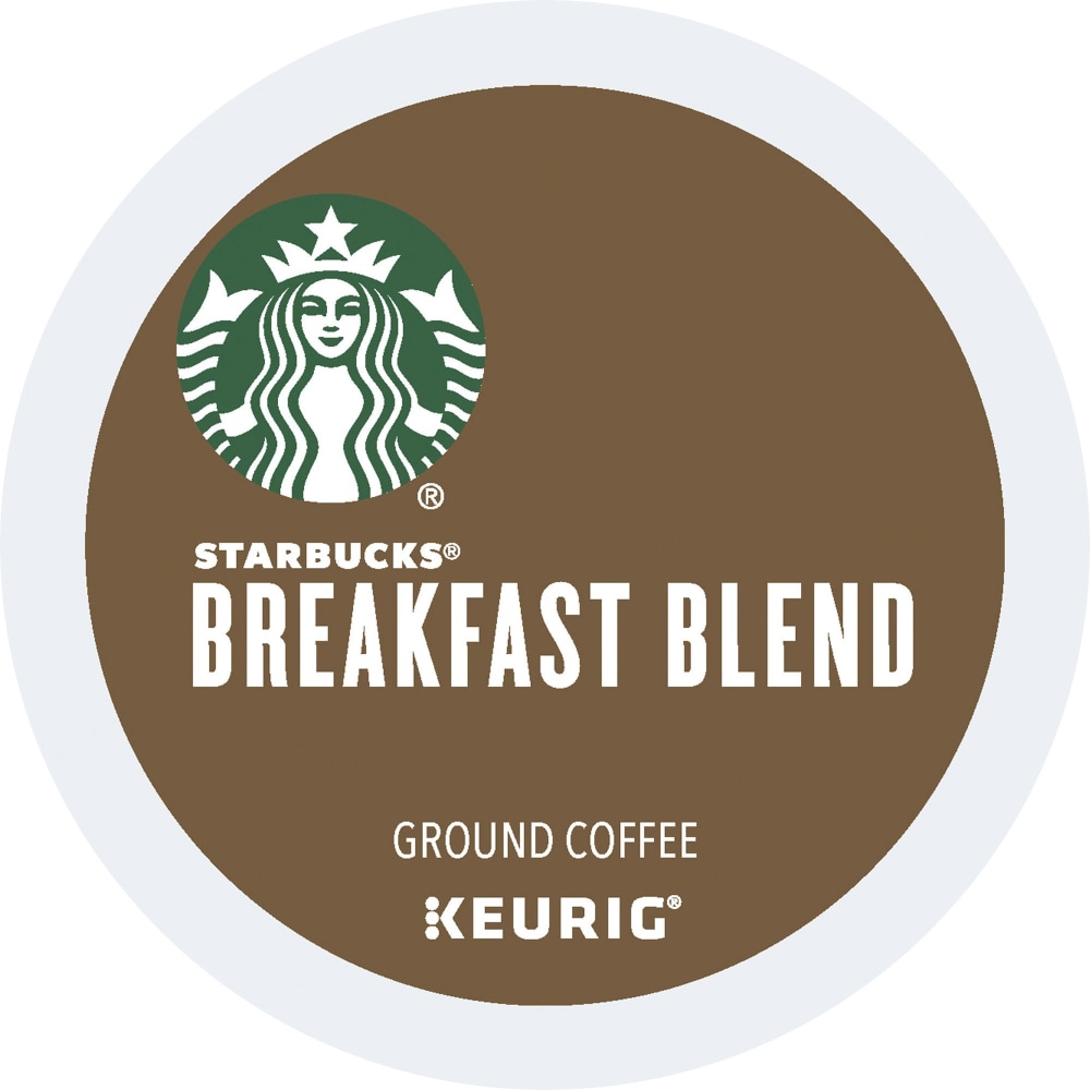 Starbucks® Single-Serve Coffee K-Cup®, Breakfast Blend, Carton Of