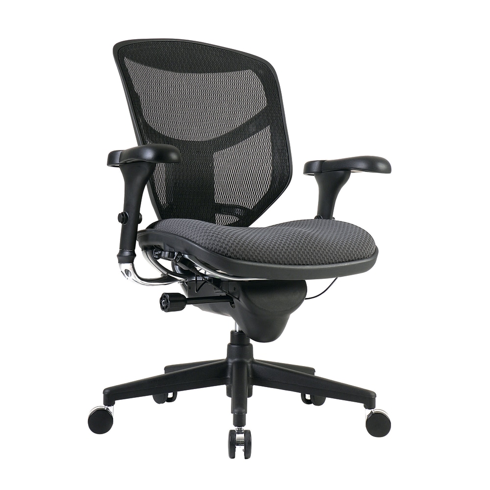 WorkPro® Quantum 9000 Series Ergonomic Mesh/Premium Fabric