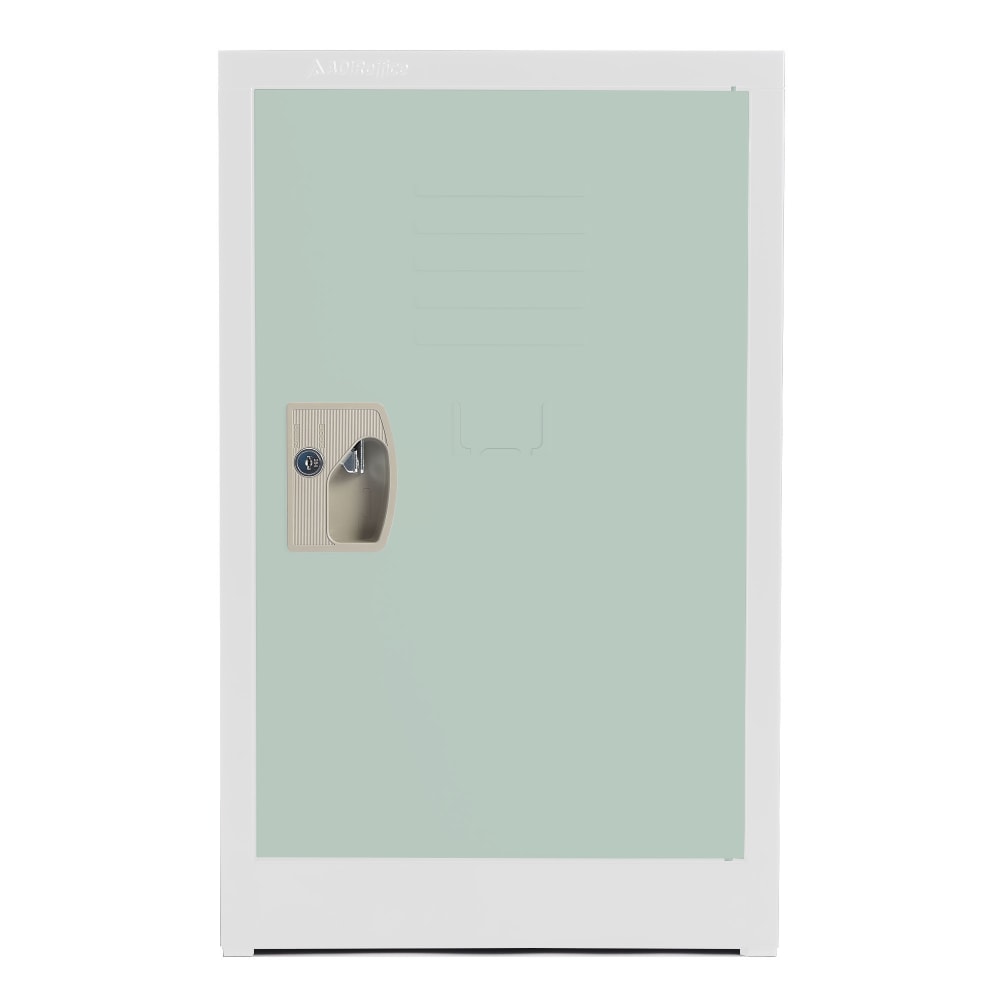 Alpine AdirOffice 1-Tier Steel Locker, 24"H x 15"W