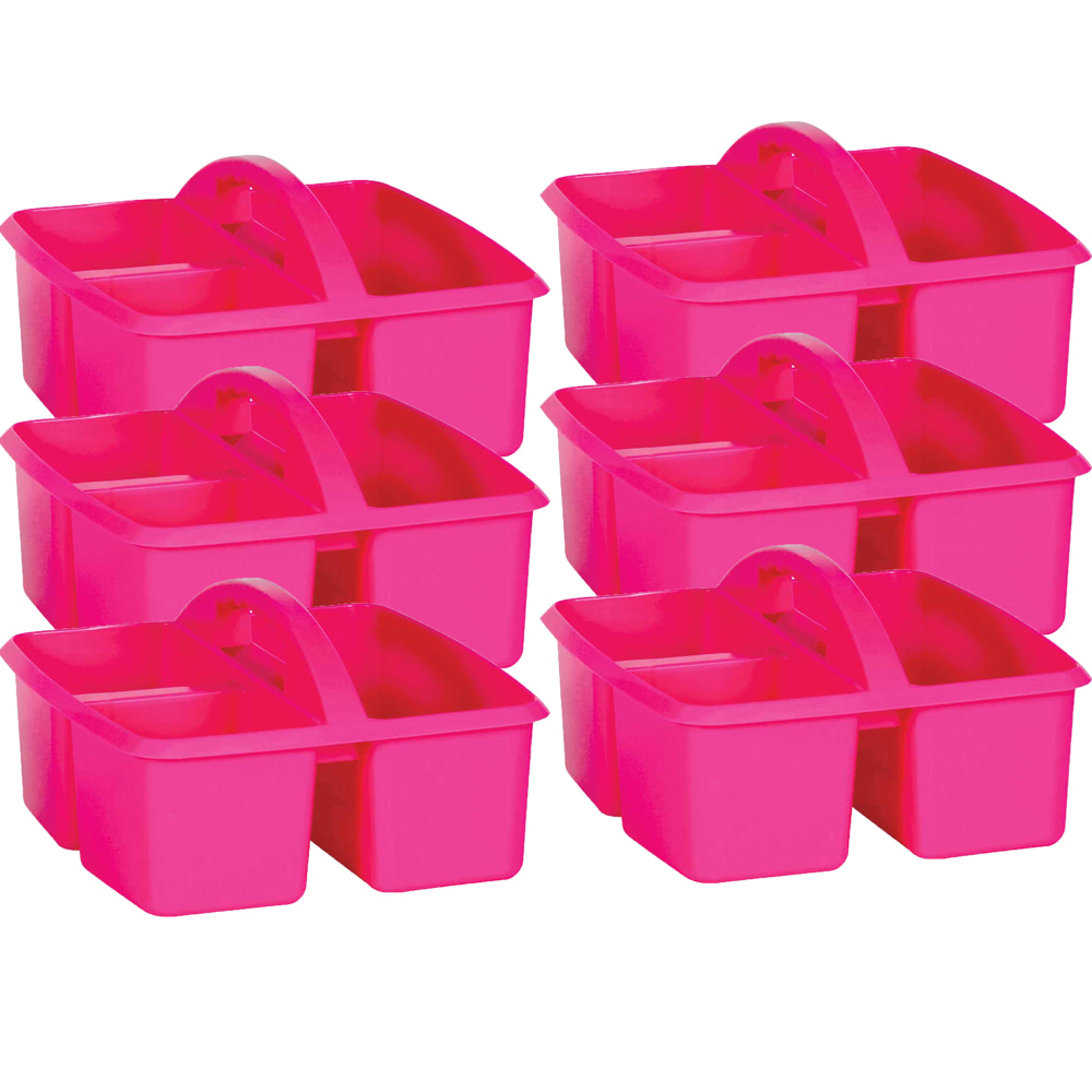 Teacher Created Resources Plastic Storage Caddies, Medium Size,