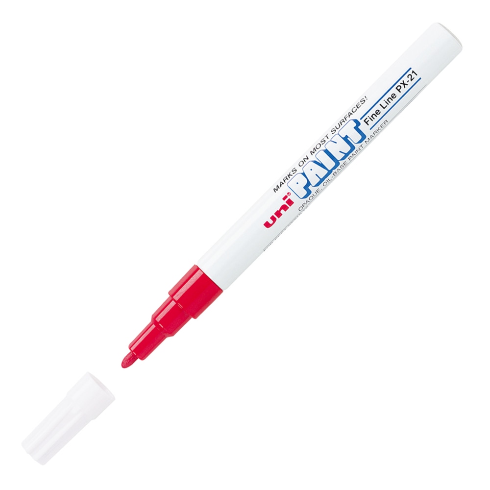 Sanford Uni Paint Markers, Fine Point, Red, Pack
