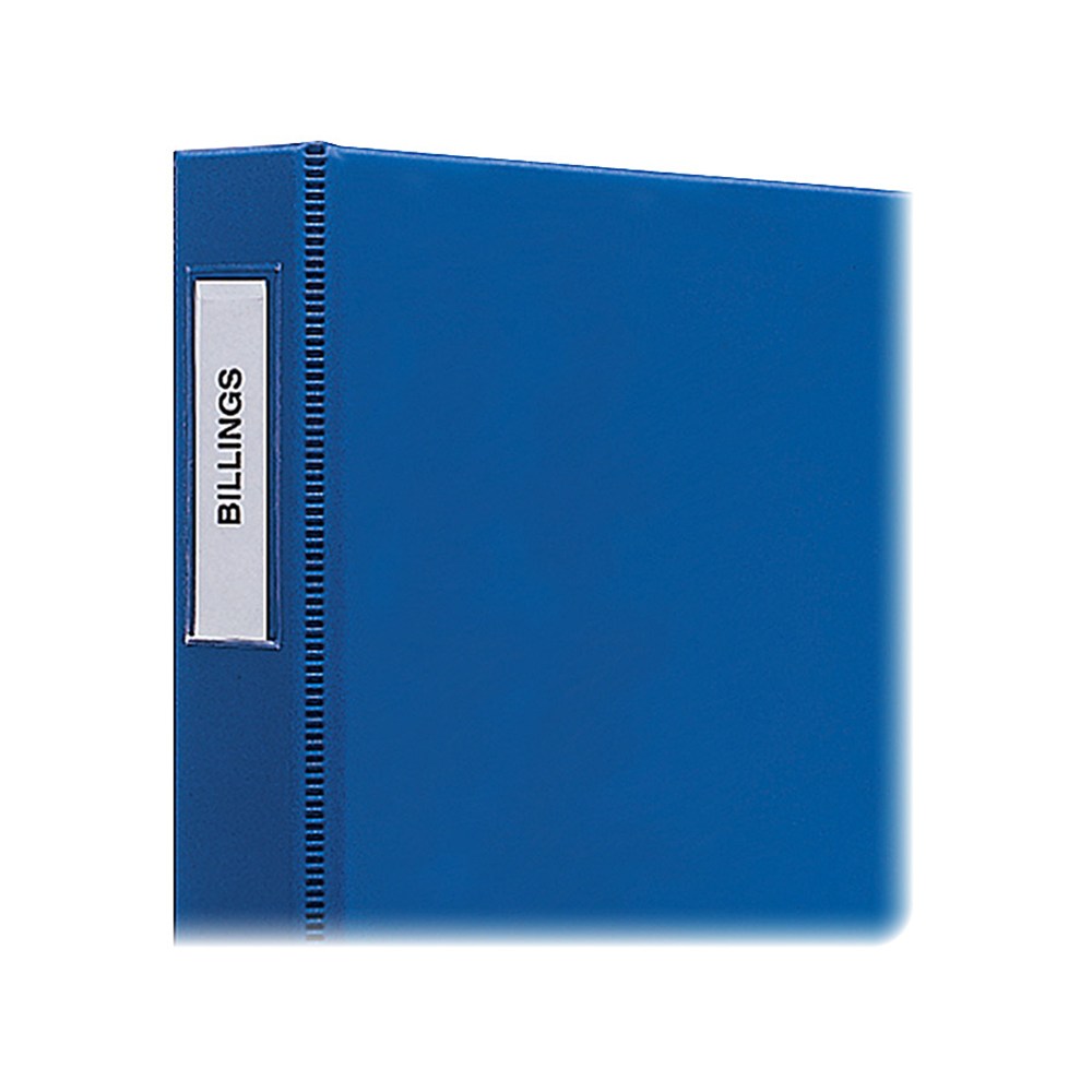 C-Line® Self-Adhesive Binder Label Holders, For 1"-1