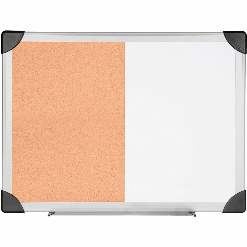 Lorell® Dry-Erase Cork Combo Board, 36" x 24",