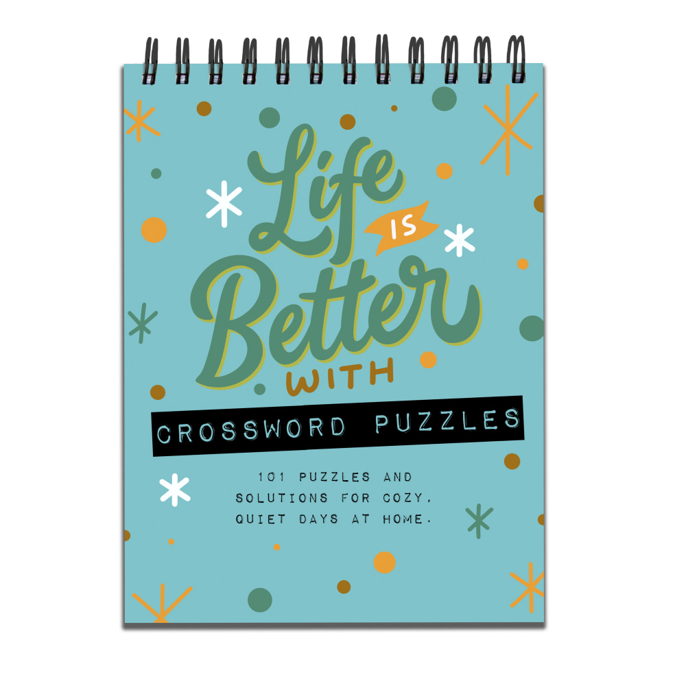 TF Publishing Crossword Puzzle Pad Books, Life Is