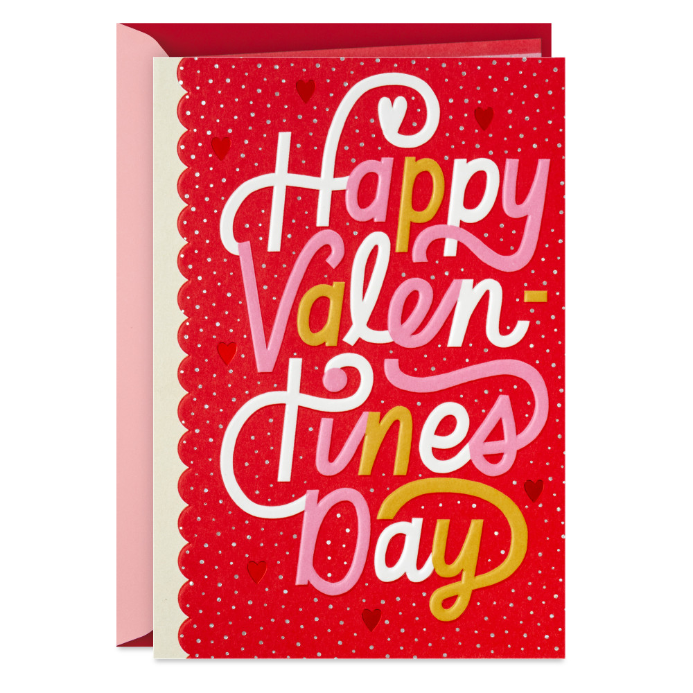 Hallmark Valentine's Day Card (Love, Laughter and Lots