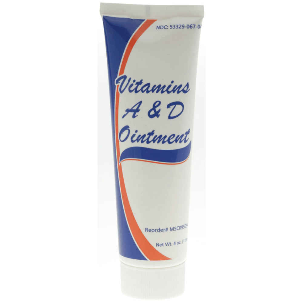 Medline Vitamin A & D Ointment, 4 Oz,