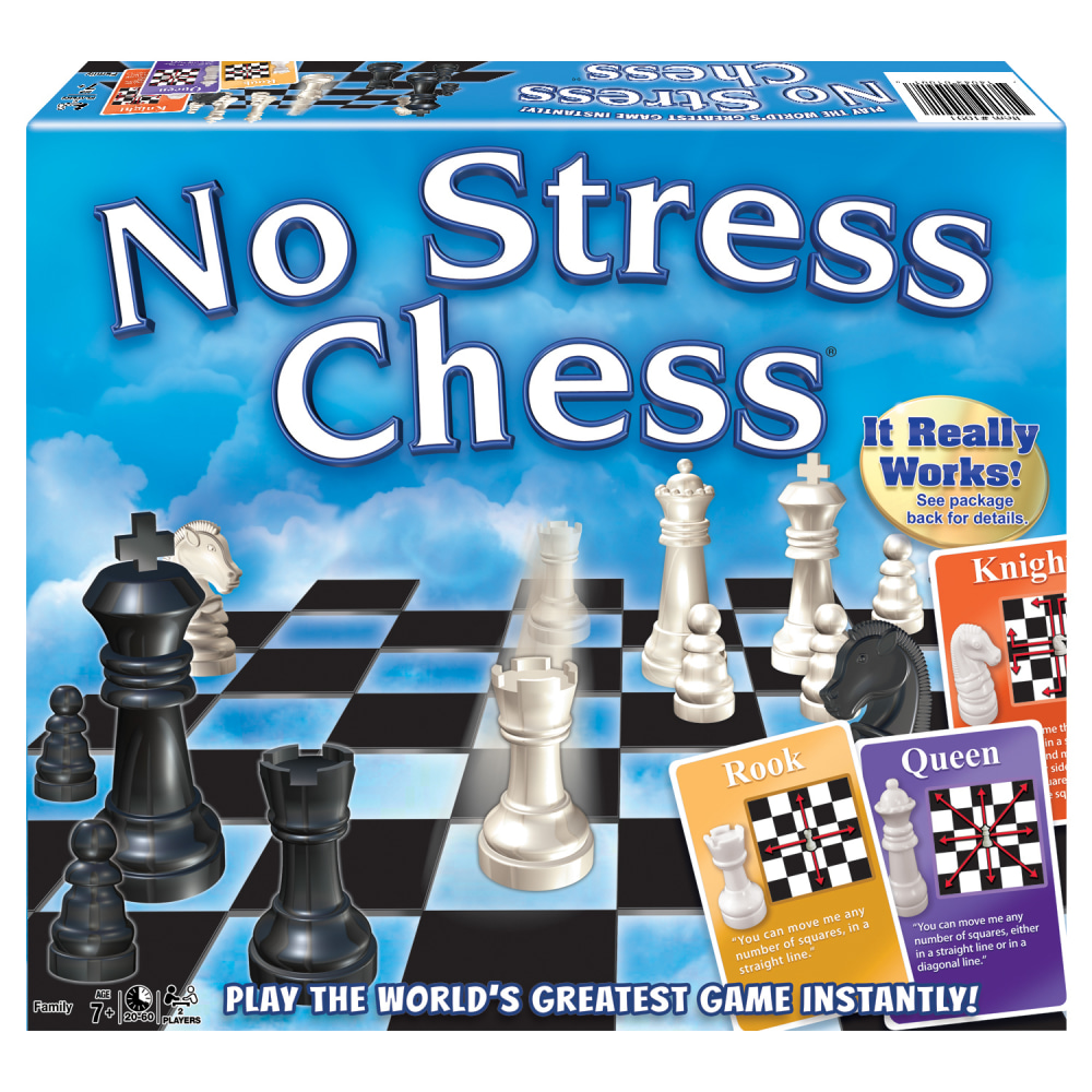 Winning Moves No Stress Chess Tabletop Game, Ages