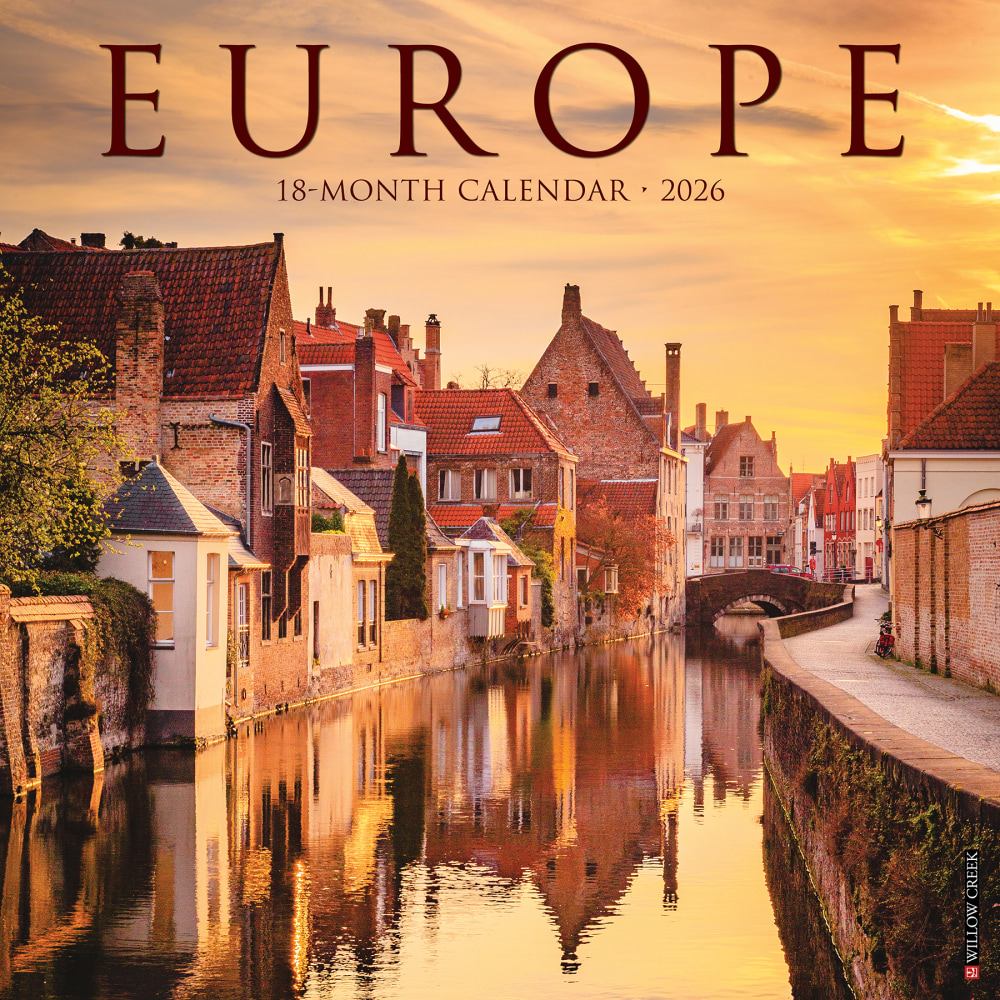 2026 Willow Creek Press Scenic Monthly Wall Calendar,