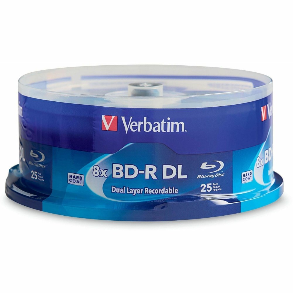 Verbatim BD-R DL 50GB 8X Verbatim, Hard Coat,