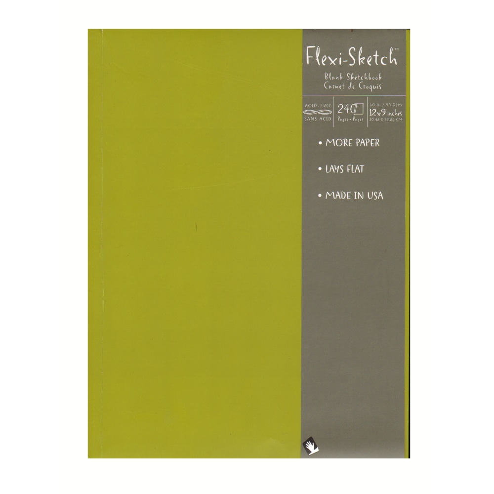 Global Art Flexi-Sketch Sketchbooks, 12" x 9",