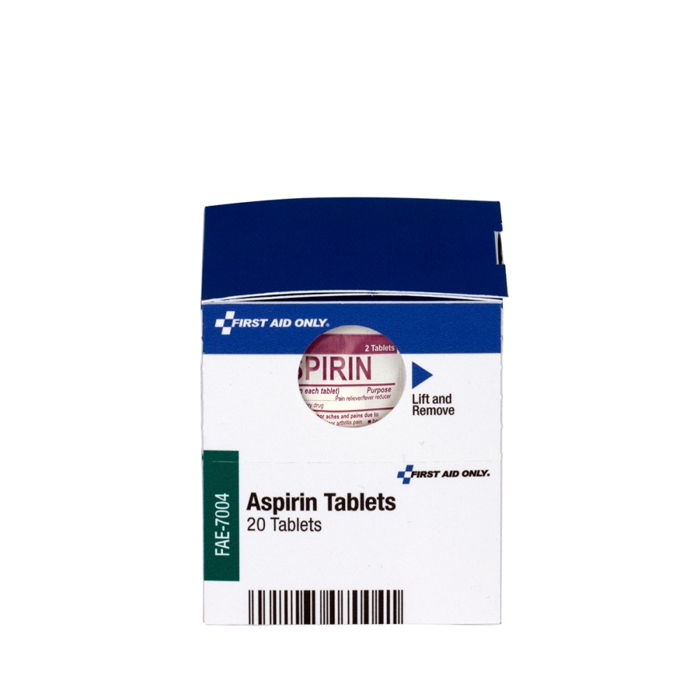 First Aid Only™ SmartCompliance™ Asprin Refill, 2 Tablets