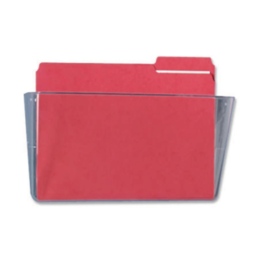 Deflecto Single Compartment Letter Size Stackable Wall File,