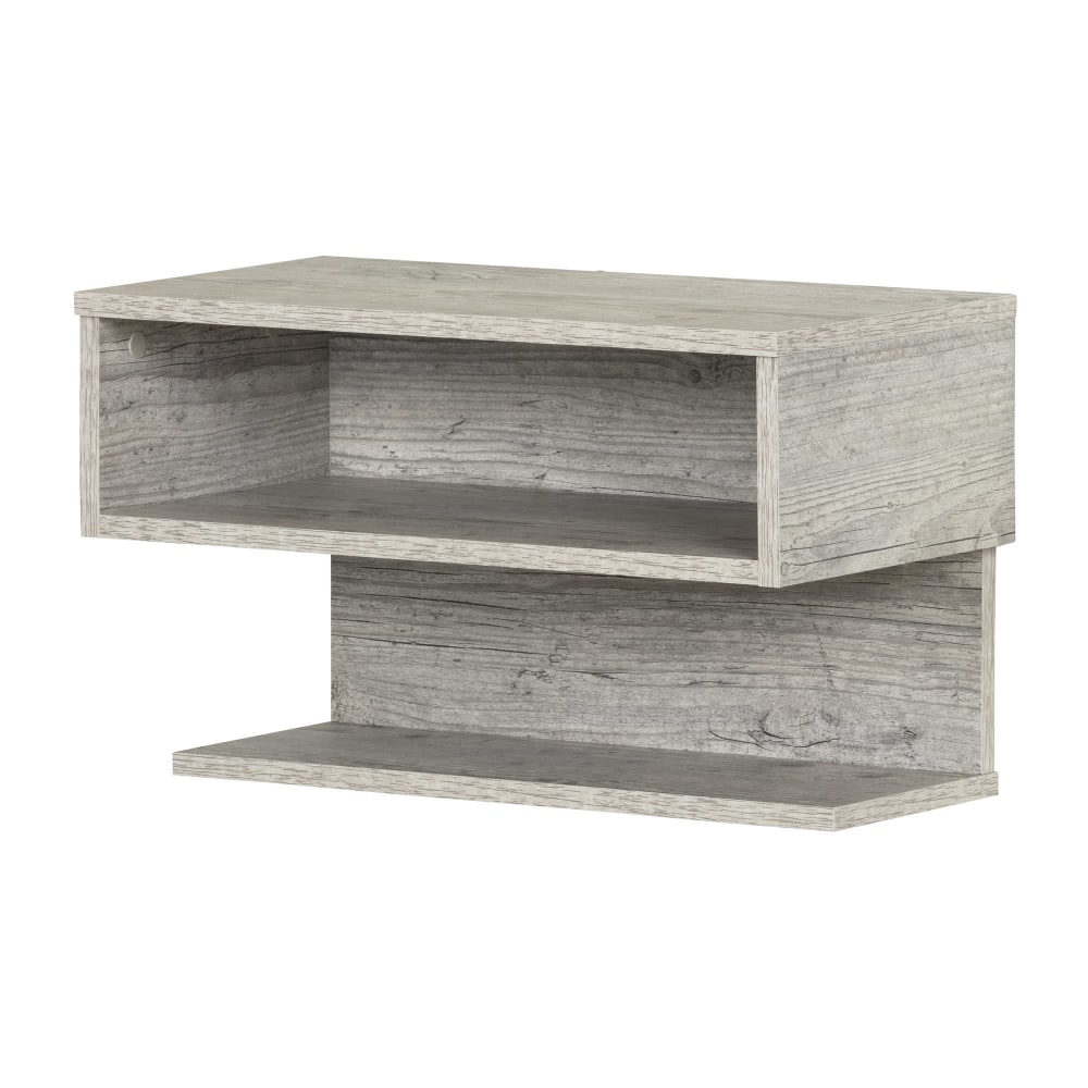 South Shore Sazena Floating Nightstand, 13-1/4”H x 22-1/4”W