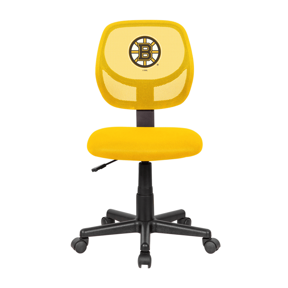 Imperial NHL Mesh Mid-Back Armless Task Chair, Boston