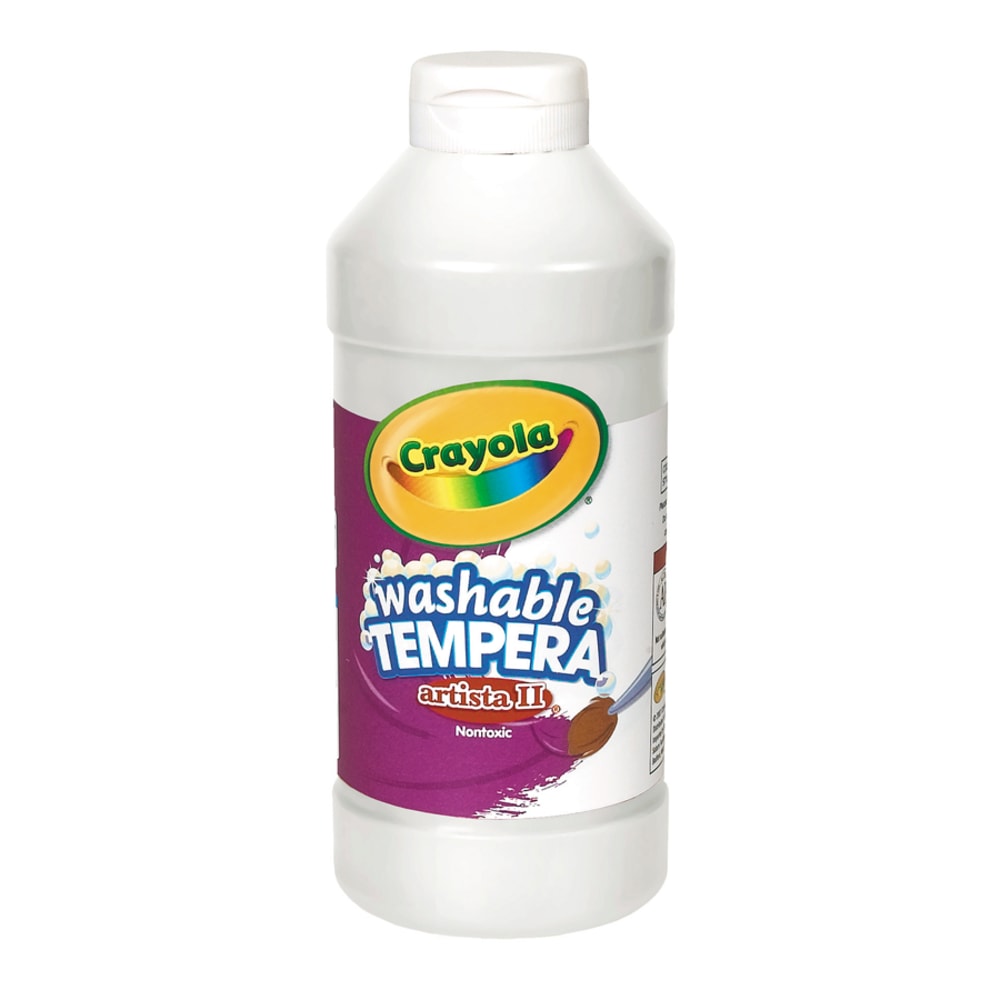 Crayola® Artista II® Tempera Paint, 16 Oz, White