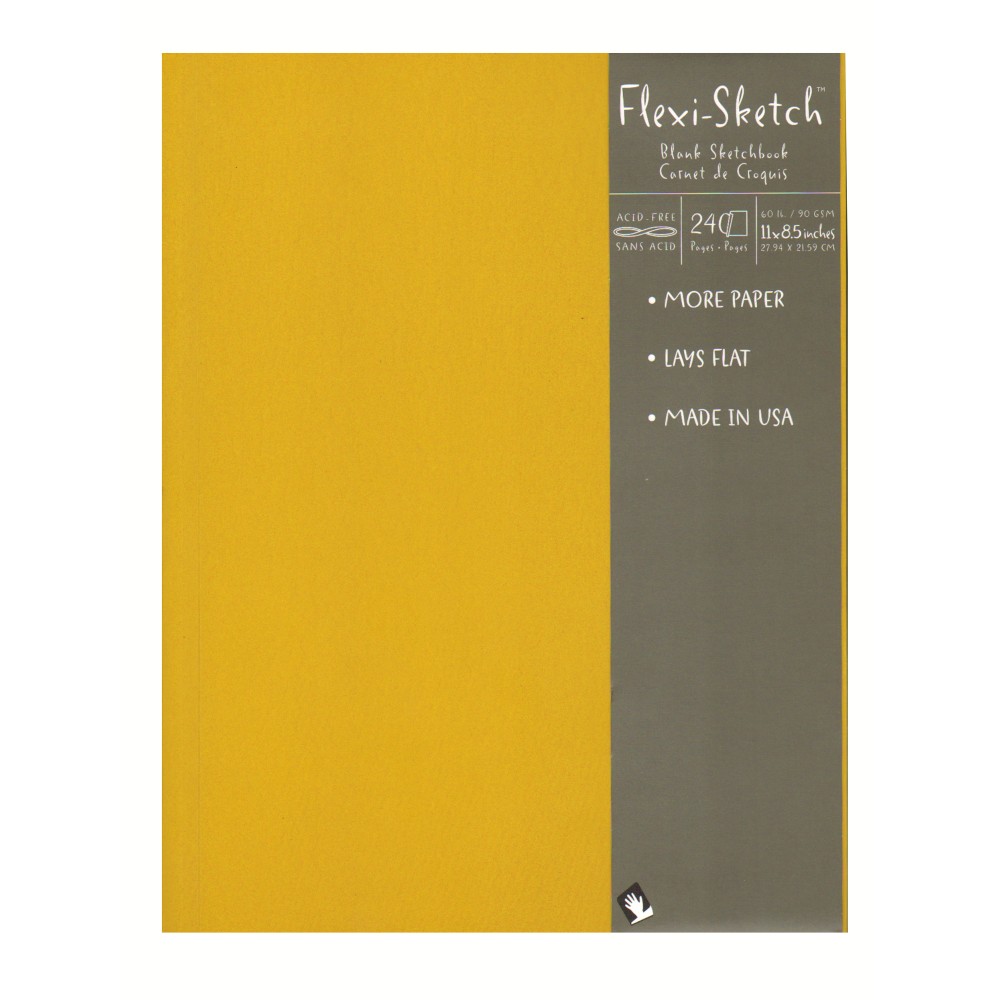 Global Art Flexi-Sketch Sketchbooks, 11" x 8 1/2",