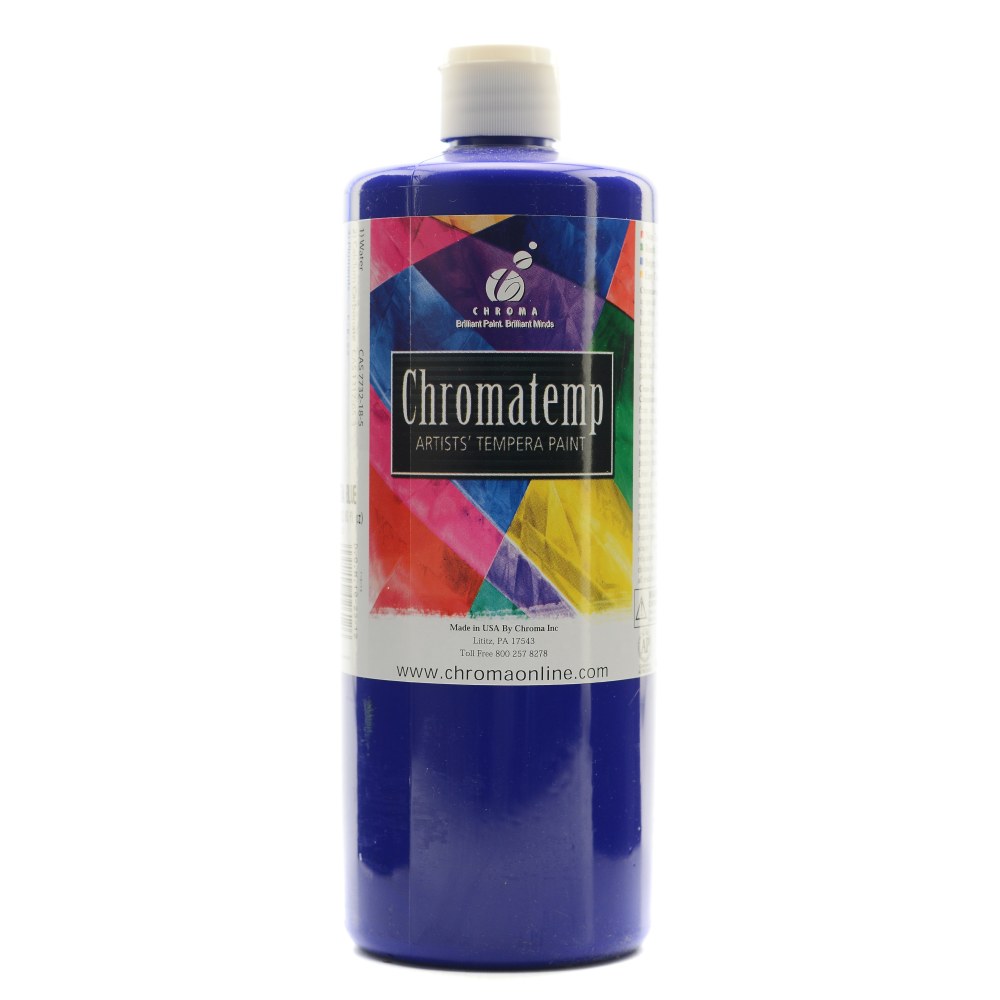Chroma ChromaTemp Artists&#x27; Tempera Paint, 32 Oz, Ultra