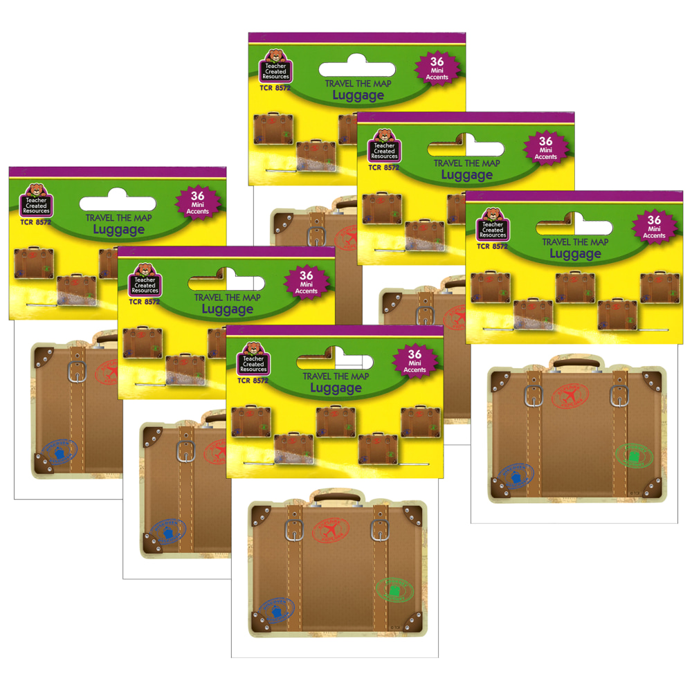 Teacher Created Resources Mini Accents, Travel The Map