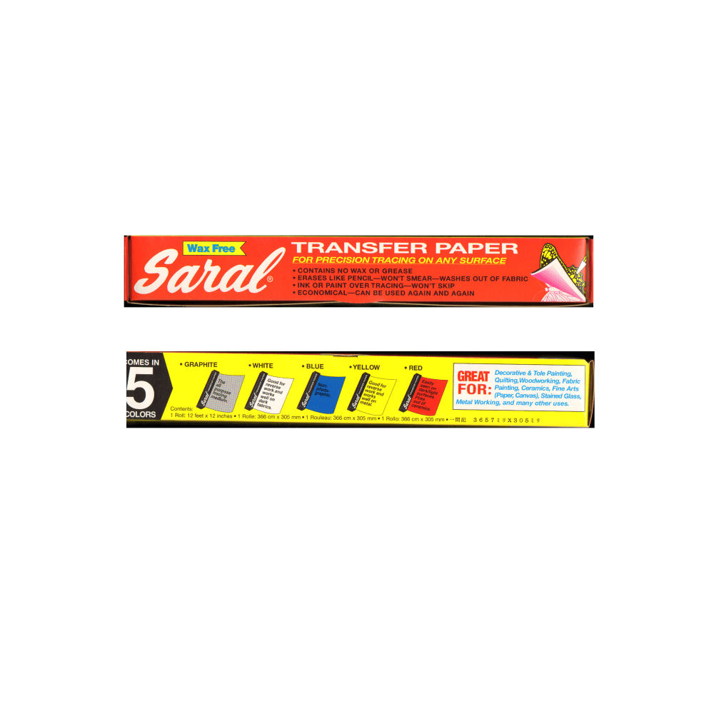 Saral Transfer Paper, 12 1/2" x 12' Roll,
