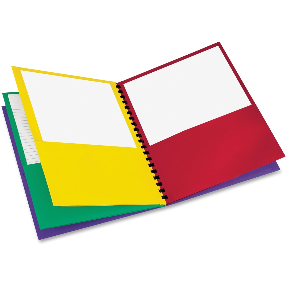 Oxford™ 8-Pocket Paper Folder, 8 1/2" x 11",