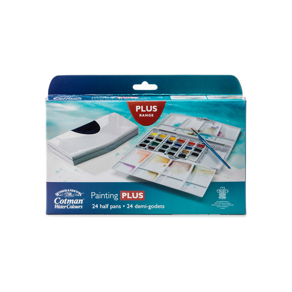 Winsor & Newton Cotman Watercolor Painting Plus Half
