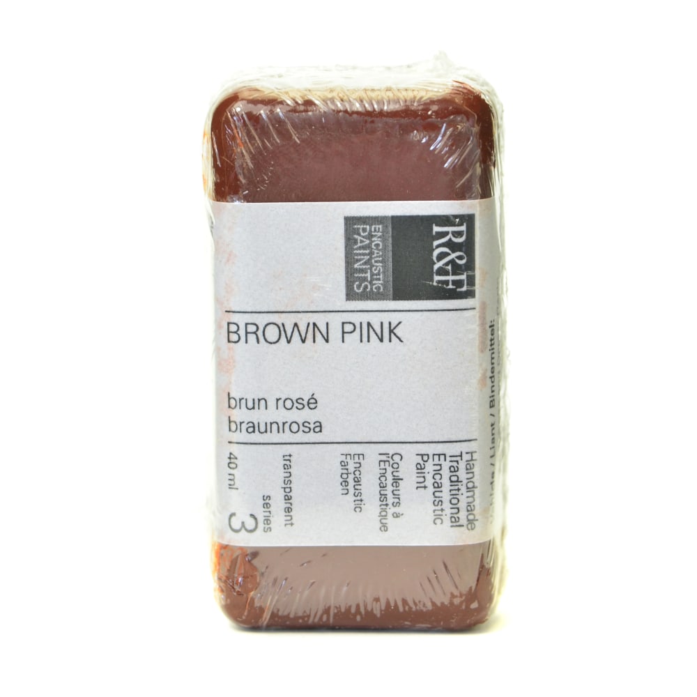 R & F Handmade Paints Encaustic Paint Cake,