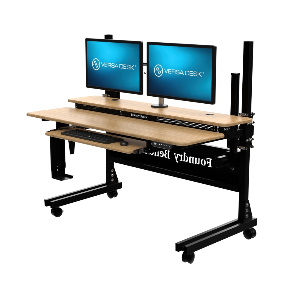 VersaDesk® Foundry Bench® Electric Portable Height Adjustable