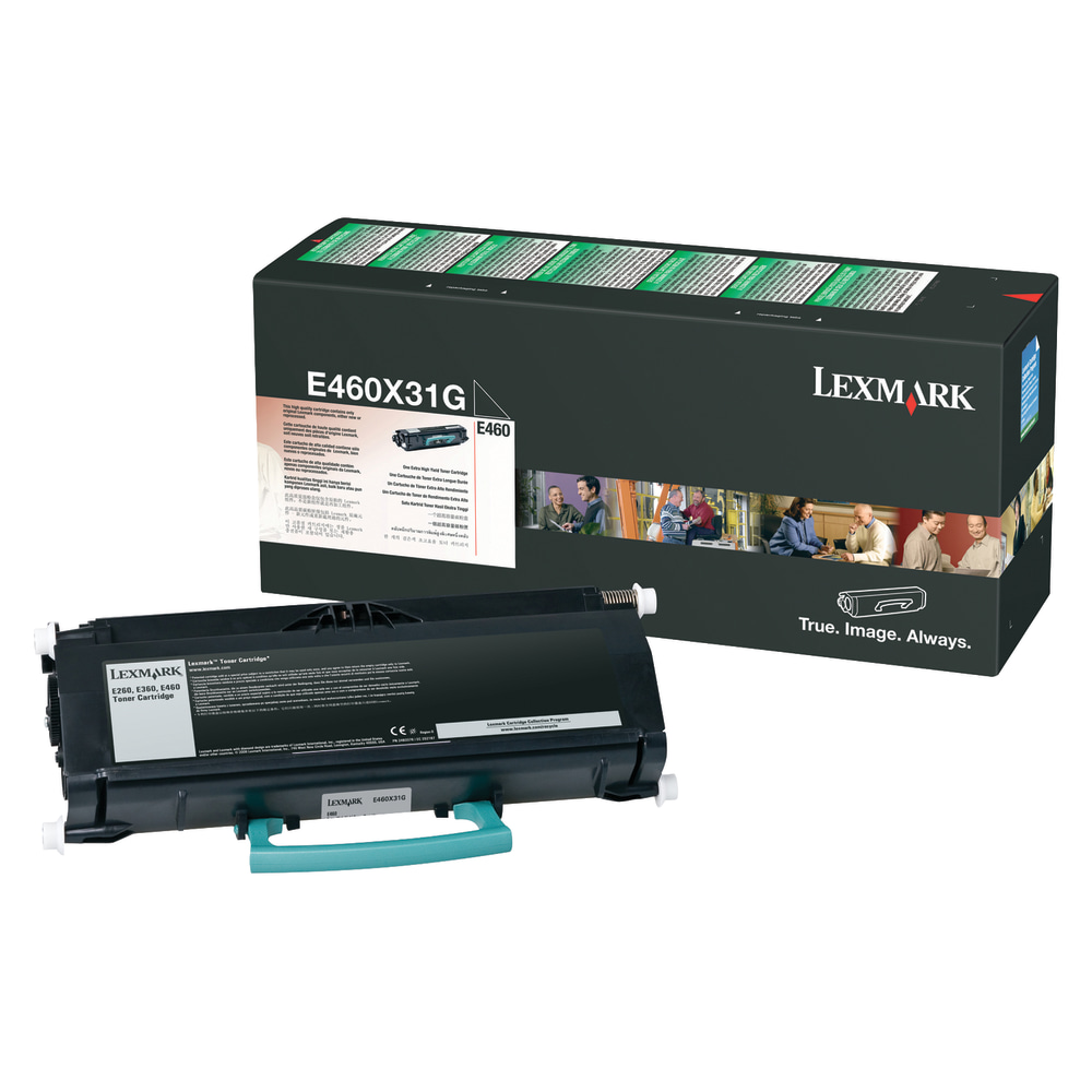 Lexmark™ E460X31G Black Extra-High Yield Toner Cartridge