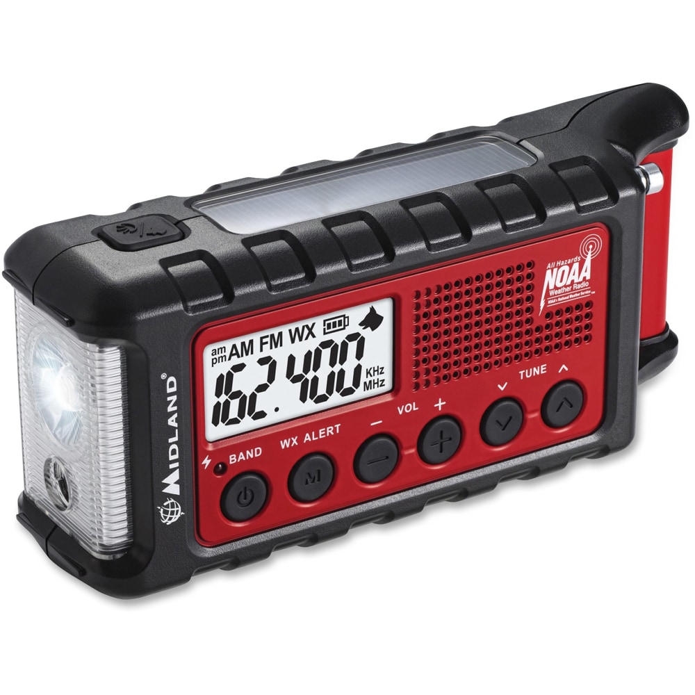 Midland ER310 E+Ready Emergency Crank Weather Radio -