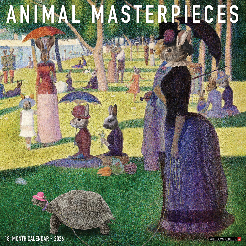2026 Willow Creek Press Art & Design Monthly