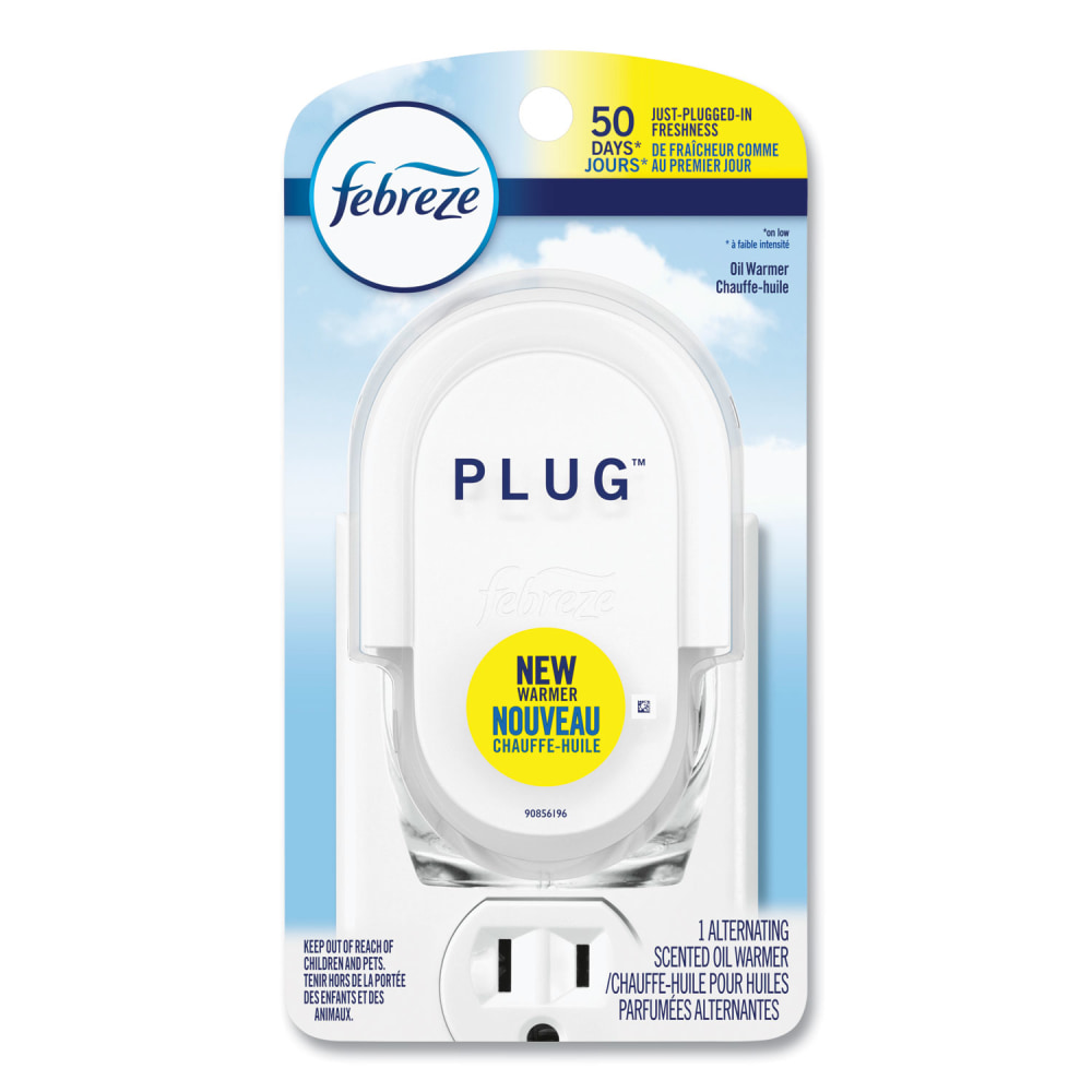 Febreze® PLUG Air Freshener Warmer, 2.5" x 3"